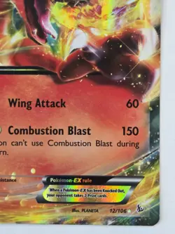 Charizard EX (12) Ultra Rare Holo XY - Flashfire 12/106 NM Pokemon TCG - Image 5