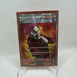Pokemon TCG Maxie's Hidden Ball Trick Full Art Holo 158/160 XY-Primal Clash NM - Image 1