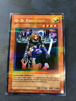 Yugioh D.D. Warrior Lady Hoby League Ultra Parallel HL06-DE003 German NM - Image 1