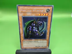 Yugioh Panther Warrior CT2-EN006 Secret Rare Limited Edition - Image 1