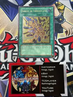 Yugioh Flash of the Forbidden Spell CDIP-EN038 1st Edition Ultimate Rare LP - Image 1