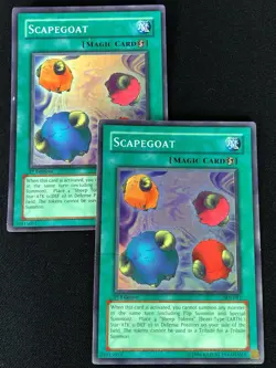 YUGIOH SCAPEGOAT SDJ-041 1ST SUPER X2 (MP) - Image 1