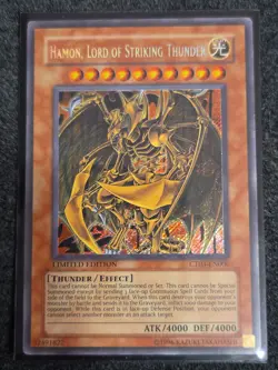 Yugioh: Hamon, Lord of Striking Thunder - CT03-EN006 - Secret Rare - Limited MP - Image 1