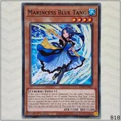 Marincess Blue Tang - LED9-EN051 - Common 1st Edition Yugioh - Image 1