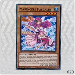Marincess Pascalus - LED9-EN039 - Common 1st Edition Yugioh - Image 1