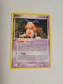 NM Ditto Mr. Mime 38/113 EX Delta Species Pokemon Card Uncommon - Image 1