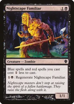 Nightscape Familiar Commander 2013 PLD Black Common MAGIC MTG CARD ABUGames - Image 1