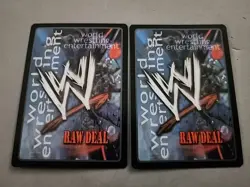 WWE Raw Deal ANOTHER BIG FREAK'N HELLFIRE BOOT KANE BFM 2 CARD LOT UNFORGIVEN - Image 2