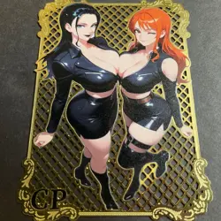 Goddess Story Gold METAL Card - Serial Number #/200! Anime Waifu Nami and BOA - Image 4