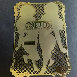 Goddess Story Gold METAL Card - Serial Number #/200! Anime Waifu Nami and BOA - Image 5