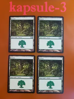 4x Forest | Basic Land 247/249 | M12 Magic 2012 | MTG Magic Cards - Image 1