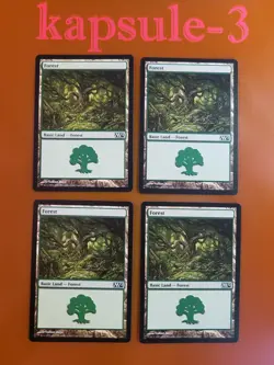 4x Forest | Basic Land 247/249 | M12 Magic 2012 | MTG Magic Cards - Image 3