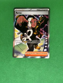 Pokemon TCG Obsidian Flames Ryme Trainer Full Art Card 221/197 NM Condition - Image 1