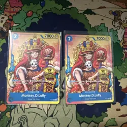 Monkey.D.Luffy (2nd Anniversary Stamped Promo) P-043 One Piece Promotion Cards - Image 1