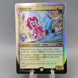 Pinkie Pie Secret Lair Drop My Little Pony Magic the Gathering MTG Foil NM - Image 1