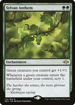 Sylvan Anthem Modern Horizons 2 NM MTG - Image 1