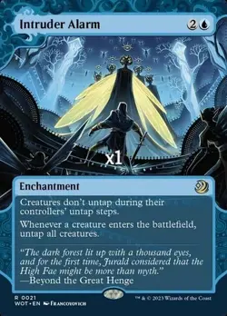 1 x Intruder Alarm - Wilds of Eldraine: Enchanting Tales - NM-Mint - MTG - Image 1