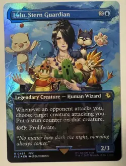 Lulu, Stern Guardian (Chocobo Track Foil) - MTG: FINAL FANTASY #467 - Image 1