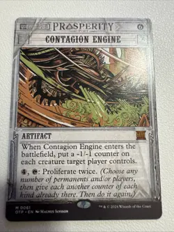 Contagion Engine Outlaws of Thunder Junction: Breaking News Regular - Image 1