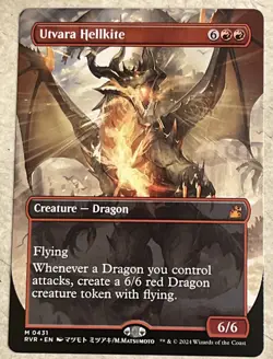 Utvara Hellkite (Anime Borderless) Ravnica Remastered Regular - Image 1