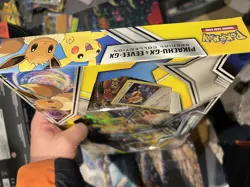 Pokemon Pikachu-GX & Eevee-GX Trading Card Game Special Collection- SEALED - Image 4