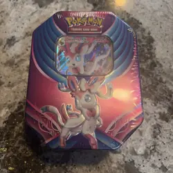 Pokemon TCG Sylveon GX Evolution Celebration Tin 2018 NEW/SEALED - Image 1