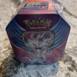 Pokemon TCG Sylveon GX Evolution Celebration Tin 2018 NEW/SEALED - Image 2