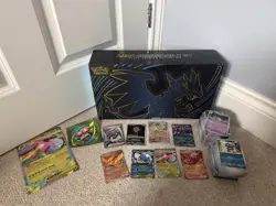 Opened Pokemon TCG Mega Charizard X ex Ultra-Premium Collection UPC with Bulk - Image 1