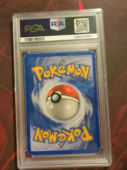 2006 POKEMON EX DRAGON FRONTIERS GOLD STAR #101 MEW-HOLO PSA 1 - Image 2