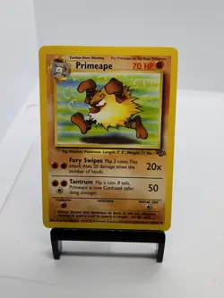 Pokemon TCG Primeape Jungle 43/64 Regular Unlimited Uncommon - Image 1