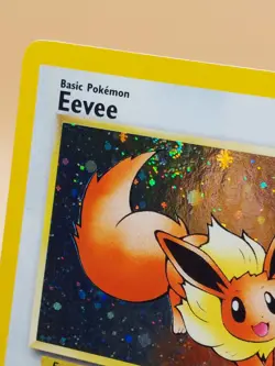 Eevee Holo Pokemon Black Star Promo #11 WOTC 1999-2000 SWIRL B - Image 2