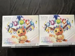 Pokemon Prismatic Evolutions Elite Trainer Box Factory Sealed 2x ETBs LOT OF 2 - Image 1