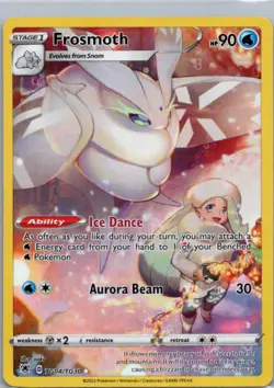 Pokemon TCG Frosmoth TG04 Astral Radiance Trainer Gallery Holofoil LP - Image 1