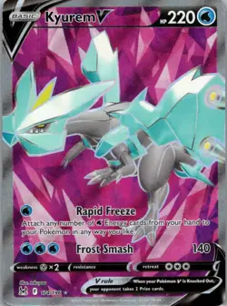 Pokemon TCG Kyurem V 174 Lost Origin Holofoil LP - Image 1