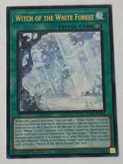 Yu-Gi-Oh! Witch of the White Forest (ALIN-EN058) - Ultra Rare - Image 1