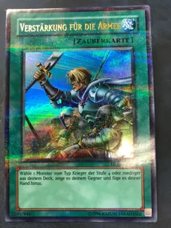 Yugioh Reinforcement of the Army Ultra Parallel Hobby League HL06-DE004 German - Image 1