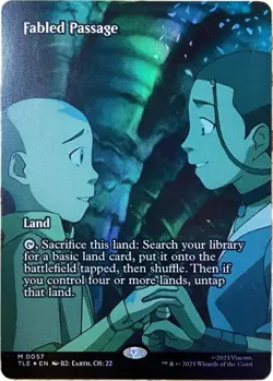 Fabled Passage - #57 (Borderless) Foil - Avatar The Last Airbender - Mtg - Image 1