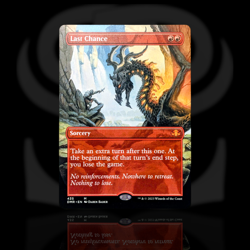 Last Chance •Borderless Alt Art• Mythic Sorcery • Dominaria Remastered • MTG DMR - Image 1