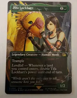 Tifa Lockhart (Borderless) (Chocobo Track Foil) Final Fantasy Foil - Image 1