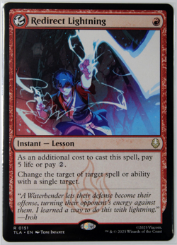 Redirect Lightning #151 R Non-Foil NEW MTG TLA - Image 1