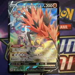 Pokemon TCG - Galarian Zapdos V TG19/TG30 - Astral Radiance TG - NM - Image 1