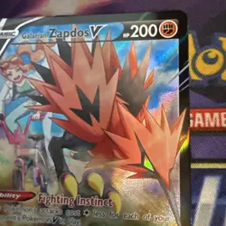 Pokemon TCG - Galarian Zapdos V TG19/TG30 - Astral Radiance TG - NM - Image 2