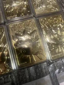 Burger King 1999 Pokemon 23k Gold Plated Trading Card Complete Set - Image 5