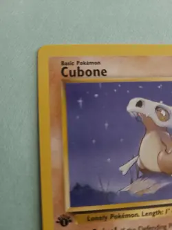 Pokemon Vintage 1st Edition Cubone 50/64 Never Played Mint Condition - Image 2