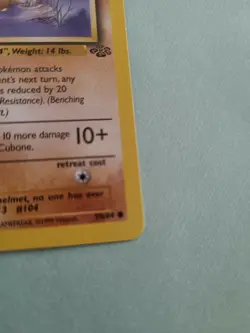 Pokemon Vintage 1st Edition Cubone 50/64 Never Played Mint Condition - Image 4