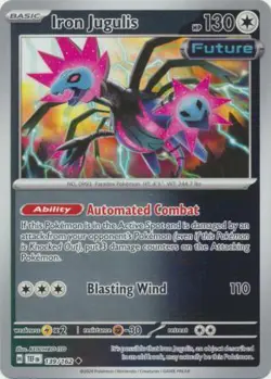 Iron Jugulis 139/162 Reverse Holo | Temporal Forces | Pokemon Card - Image 1