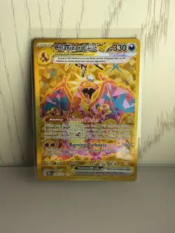 Pokemon TCG Charizard EX Obsidian Flames Holo Hyper Rare Card 228/197 Mint NM - Image 1