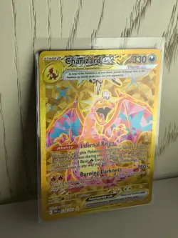 Pokemon TCG Charizard EX Obsidian Flames Holo Hyper Rare Card 228/197 Mint NM - Image 2