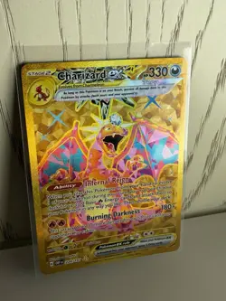 Pokemon TCG Charizard EX Obsidian Flames Holo Hyper Rare Card 228/197 Mint NM - Image 5