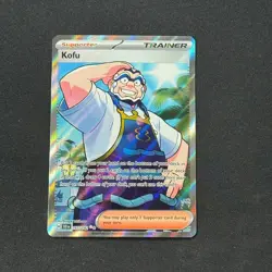 Kofu 165/ 142 Ultra Rare SV:07 Stellar Crown NM/M Pokemon TCG - Image 1